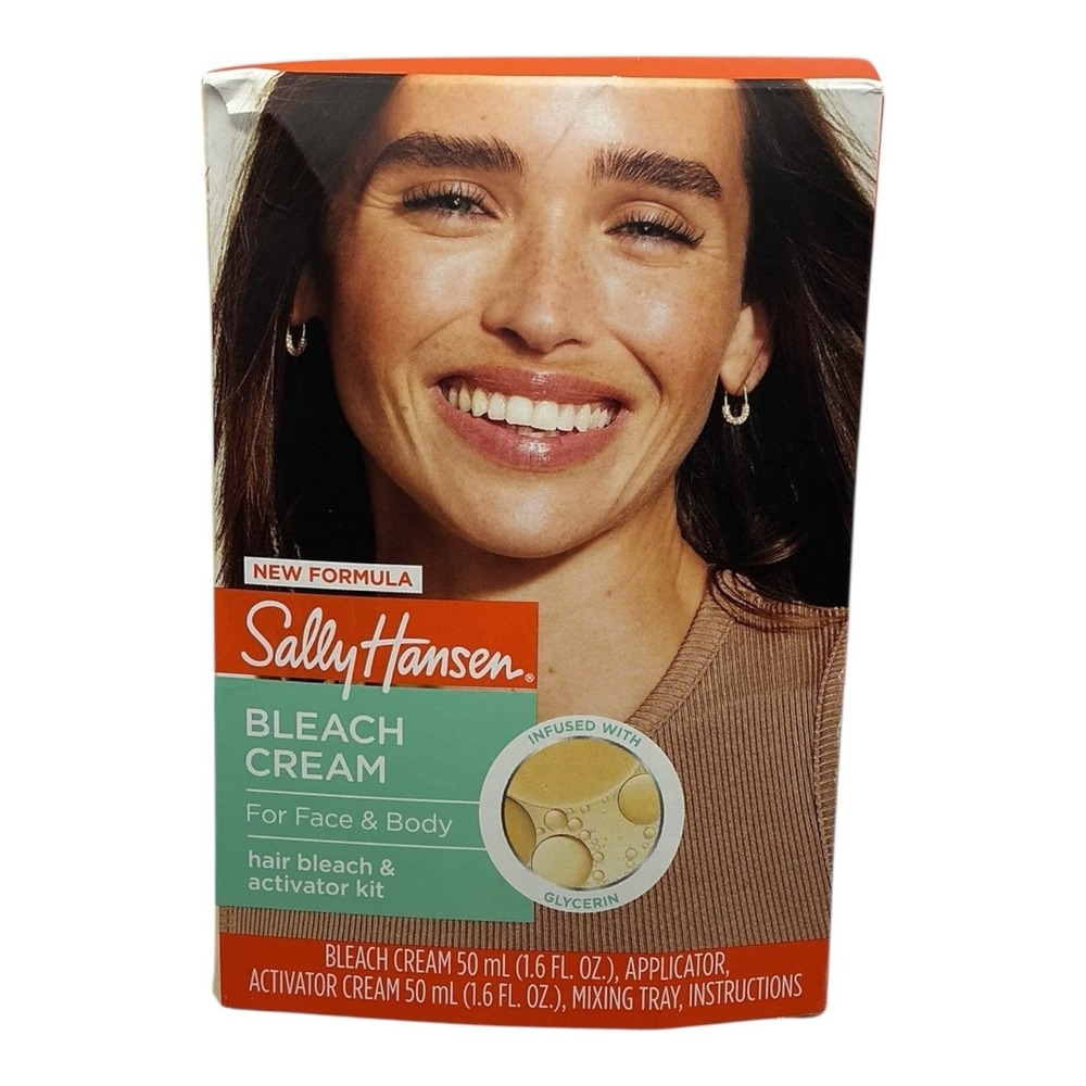 Sally Hansen - Bleach Cream for Face & Body (50mL Kit) - Hair Lightening